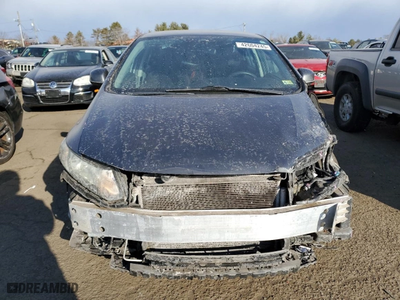2013 Honda Civic Sdn LX with VIN 2HGFB2F53DH575327, listed as a Copart auction lot 42604245 with 97,670 mi miles and Salvage Title. Bid and sale history available at carsss.com. Image 5.