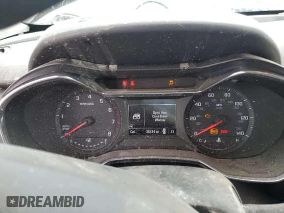 2022 Chevrolet TrailBlazer LT with VIN KL79MPS29NB135585, listed as a Copart auction lot 53976005 with 39,434 mi miles and Salvage Title. Bid and sale history available at carsss.com. Image 9.