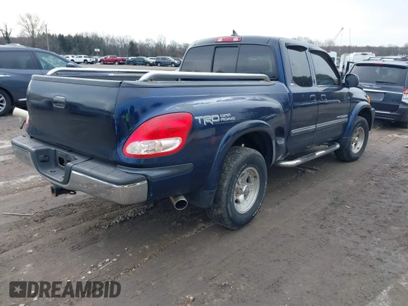 2003 Toyota Tundra SR5 with VIN 5TBBT44143S388838, listed as a IAAI auction lot 41498748 with 180,937 mi miles and . Bid and sale history available at carsss.com. Image 4.