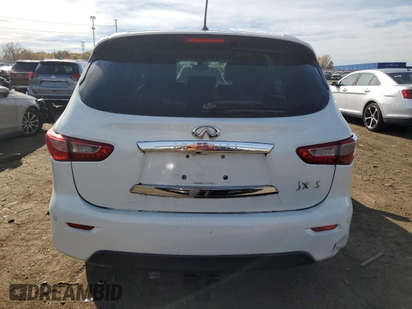 2013 Infiniti JX35 with VIN 5N1AL0MM2DC304486, listed as a Copart auction lot 77302174 with 224,617 mi miles and Clean Title. Bid and sale history available at carsss.com. Image 6.