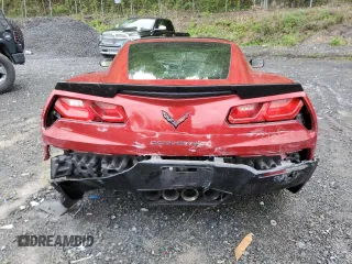2015 Chevrolet Corvette Z51 3LT with VIN 1G1YL2D72F5111893, listed as a Copart auction lot 55885815 with 139,711 mi miles and Salvage title. Bid and sale history available at DreamBid. Image 6.