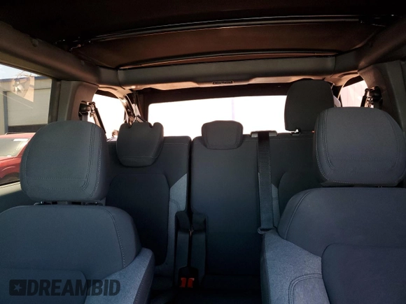 2022 Ford Bronco with VIN 1FMDE5BH7NLB14159, listed as a Copart auction lot 54911305 with 20,539 mi miles and Salvage title. Bid and sale history available at DreamBid. Image 10.