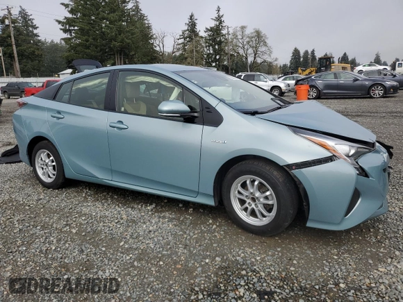 2017 Toyota Prius Two with VIN JTDKARFU5H3535288, listed as a Copart auction lot 50569585 with 235,252 mi miles and Salvage Title. Bid and sale history available at DreamBid. Image 4.