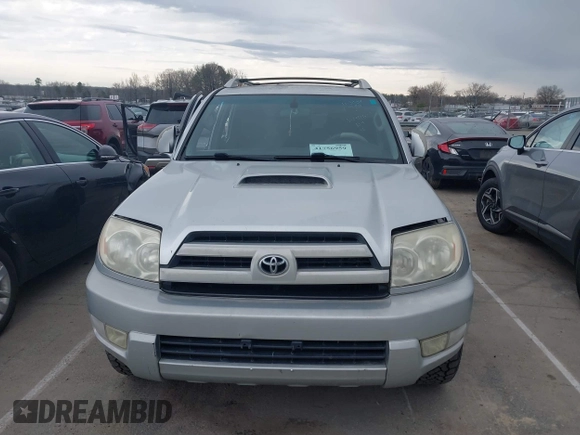 2004 Toyota 4Runner SR5 with VIN JTEBU14R240041579, listed as a IAAI auction lot 41756959 with 267,811 mi miles and . Bid and sale history available at DreamBid. Image 11.