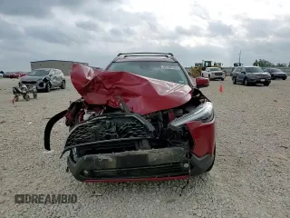 2022 Toyota Corolla Cross XLE with VIN 7MUDAAAG7NV019610, listed as a Copart auction lot 55146165 with 13,633 mi miles and Salvage title. Bid and sale history available at DreamBid. Image 14.