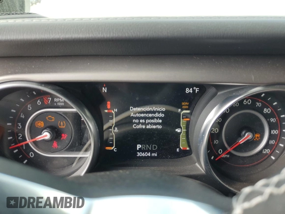 2021 Jeep Wrangler Unlimited Rubicon z VIN 1C4HJXFG2MW537484, wystawiony jako Copart lot #47989075 z przebiegiem 30 604 mil mil oraz Szkoda całkowita • Salvage title. Historia ofert i sprzedaży dostępna na DreamBid. Obrazek 9.