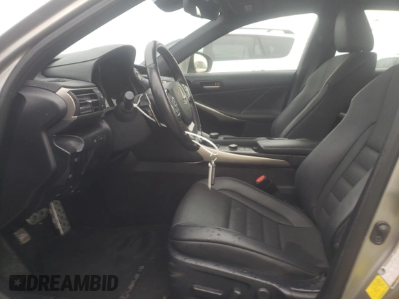 2020 Lexus IS 350 F Sport with VIN JTHGZ1B20L5037077, listed as a Copart auction lot 43649795 with 42,944 mi miles and Salvage title. Bid and sale history available at DreamBid. Image 7.
