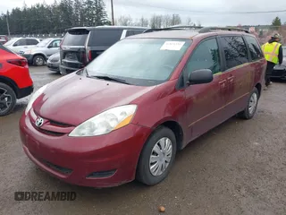 2007 Toyota Sienna CE with VIN 5TDZK23C07S092995, listed as a IAAI auction lot 41824350 with 181,356 mi miles and . Bid and sale history available at DreamBid. Image 2.