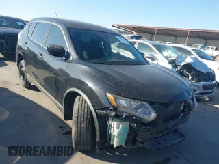 2016 Nissan Rogue SV with VIN KNMAT2MT0GP617296, listed as a IAAI auction lot 41972089 with 189,579 mi miles. Bid and sale history available at carsss.com. Image 1.