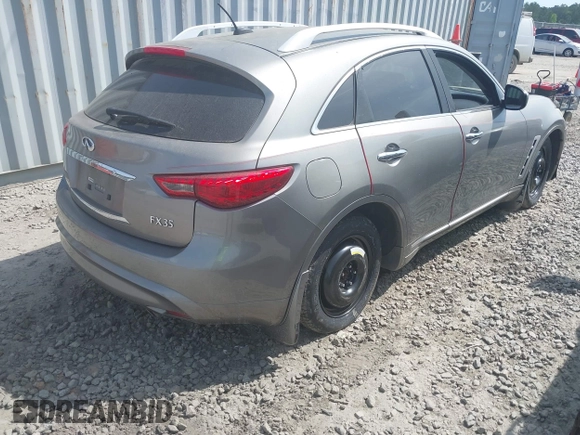 2009 Infiniti FX with VIN JNRAS18U59M104582, listed as a IAAI auction lot 42091220 with Not provided miles and . Bid and sale history available at DreamBid. Image 4.