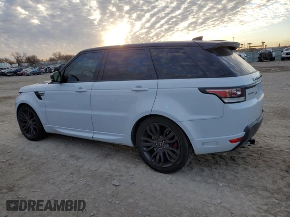 2017 Land Rover Range Rover Sport HSE Dynamic with VIN SALWV2FV9HA686404, listed as a Copart auction lot 84302614 with 100,855 mi miles and Salvage Title. Bid and sale history available at carsss.com. Image 2.