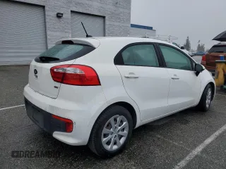 2016 Kia Rio LX with VIN KNADM5A31G6600350, listed as a Copart auction lot 50815575 with 136,234 mi miles and Clean Title. Bid and sale history available at carsss.com. Image 3.