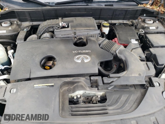 2020 Infiniti QX50 Luxe with VIN 3PCAJ5M14LF102151, listed as a Copart auction lot 57904965 with 52,116 mi miles and Salvage title. Bid and sale history available at DreamBid. Image 12.
