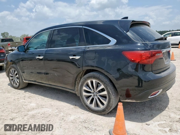 2015 Acura MDX Technology z VIN 5FRYD3H47FB004054, wystawiony jako Copart lot #59892725 z przebiegiem 260 201 mil mil oraz Czysty tytuł • Clean title. Historia ofert i sprzedaży dostępna na DreamBid. Obrazek 2.