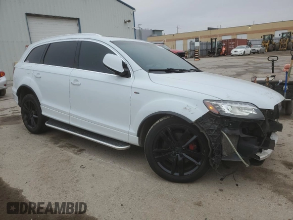 2015 Audi Q7 3.0L TDI Vorsprung Edition with VIN WA1WMCFEXFD008430, listed as a Copart auction lot 79434454 with 174,763 mi miles and Salvage Title. Bid and sale history available at carsss.com. Image 4.