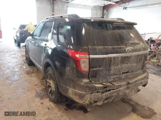 2014 Ford Explorer Limited with VIN 1FM5K8F83EGC41105, listed as a IAAI auction lot 41452555 with 152,193 mi miles. Bid and sale history available at carsss.com. Image 3.