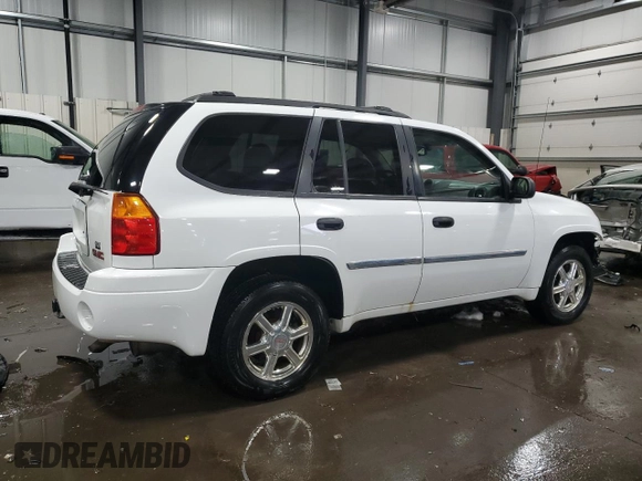 2008 GMC Envoy SLE2 with VIN 1GKDT13S782178603, listed as a Copart auction lot 45216165 with 142,791 mi miles and Salvage Title. Bid and sale history available at carsss.com. Image 3.