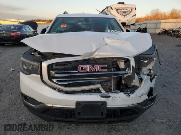 2017 GMC Acadia SLT with VIN 1GKKNVLS8HZ182336, listed as a Copart auction lot 41596915 with 109,304 mi miles and Salvage Title. Bid and sale history available at carsss.com. Image 5.