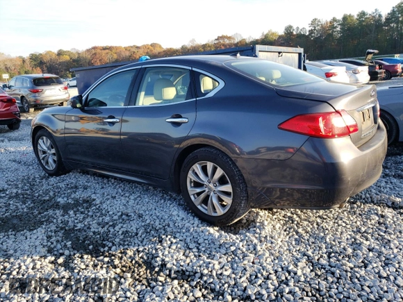 2011 Infiniti M37 with VIN JN1BY1AP6BM322773, listed as a Copart auction lot 82407554 with 154,579 mi miles and Salvage Title. Bid and sale history available at carsss.com. Image 2.