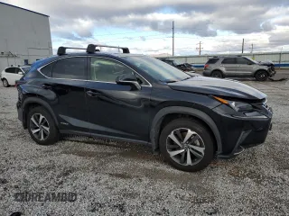 2021 Lexus NX with VIN JTJGJRDZ7M2166130, listed as a Copart auction lot 84649604 with 58,780 mi miles and Salvage Title. Bid and sale history available at carsss.com. Image 4.