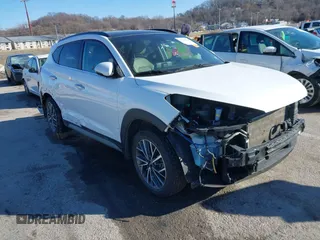 2019 Hyundai Tucson Ultimate with VIN KM8J3CAL2KU903389, listed as a IAAI auction lot 41421264 with 73,326 mi miles. Bid and sale history available at carsss.com. Image 1.