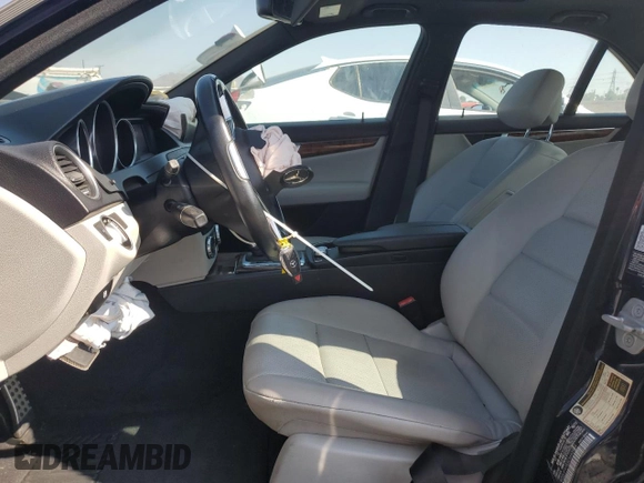 2012 Mercedes-Benz C 250 Sport with VIN WDDGF4HB3CA643909, listed as a Copart auction lot 65816685 with 96,704 mi miles and Salvage title. Bid and sale history available at DreamBid. Image 7.