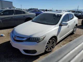 2017 Acura ILX Premium z VIN 19UDE2F77HA003147, wystawiony jako Copart lot #61502105 z przebiegiem Nie podano mil oraz Szkoda całkowita • Salvage title. Historia ofert i sprzedaży dostępna na DreamBid. Obrazek 1.