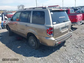 2006 Honda Pilot EX-L with RES with VIN 2HKYF186X6H542279, listed as a IAAI auction lot 41841540 with 1 mi miles. Bid and sale history available at carsss.com. Image 3.