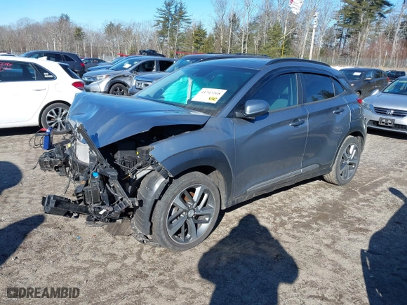 2020 Hyundai Kona Limited with VIN KM8K3CA56LU494806, listed as a IAAI auction lot 41747268 with 45,061 mi miles. Bid and sale history available at carsss.com. Image 17.