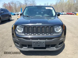 2017 Jeep Renegade Sport with VIN ZACCJAAH4HPF49470, listed as a Copart auction lot 53633315 with 107,962 mi miles and Clean title. Bid and sale history available at DreamBid. Image 5.