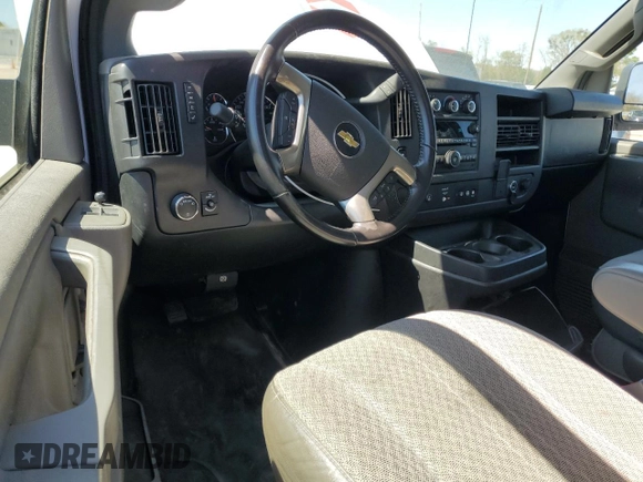 2019 Chevrolet Express Cargo Van with VIN 1GCWGAFG4K1279871, listed as a Copart auction lot 50024895 with 84,102 mi miles and Clean Title. Bid and sale history available at carsss.com. Image 8.