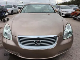 2003 Lexus SC 430 with VIN JTHFN48YX30043941, listed as a Copart auction lot 74352394 with Not Provided miles and Salvage Title. Bid and sale history available at DreamBid. Image 5.