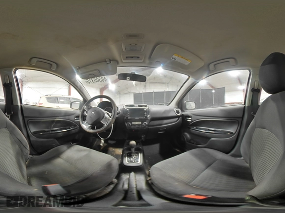 2020 Mitsubishi Mirage G4 SE with VIN ML32F4FJ1LHF13204, listed as a Copart auction lot 48300315 with 34,867 mi miles and Salvage Title. Bid and sale history available at carsss.com. Image 13.