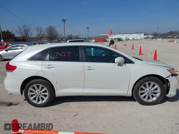2012 Toyota Venza LE with VIN 4T3BA3BB9CU033987, listed as a IAAI auction lot 41797457 with 138,916 mi miles and . Bid and sale history available at DreamBid. Image 14.