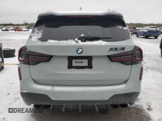 2022 BMW X3 M with VIN 5YM13EC02N9L76701, listed as a Copart auction lot 43724295 with 17,136 mi miles and Salvage Title. Bid and sale history available at carsss.com. Image 6.