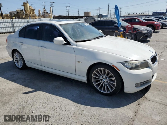 2011 BMW 3 Series 335d with VIN WBAPN7C54BA949643, listed as a Copart auction lot 58806615 with 192,149 mi miles and Clean title. Bid and sale history available at DreamBid. Image 4.