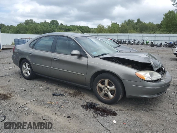 2003 Ford Taurus SES Standard with VIN 1FAFP55U73G271248, listed as a Copart auction lot 63309835 with 126,787 mi miles and Clean title. Bid and sale history available at DreamBid. Image 4.