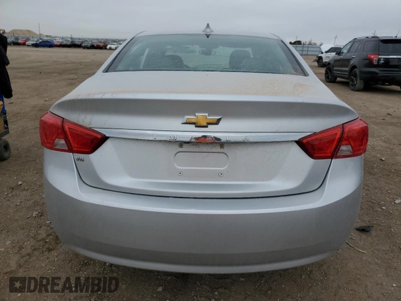 2019 Chevrolet Impala LS with VIN 2G11X5S33K9108635, listed as a Copart auction lot 49684115 with 90,828 mi miles and Salvage Title. Bid and sale history available at DreamBid. Image 6.