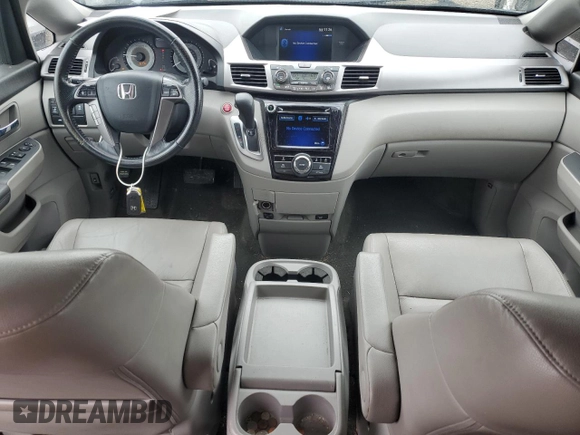 2015 Honda Odyssey EX-L with VIN 5FNRL5H62FB057122, listed as a Copart auction lot 55501945 with 99,731 mi miles and Clean Title. Bid and sale history available at DreamBid. Image 8.