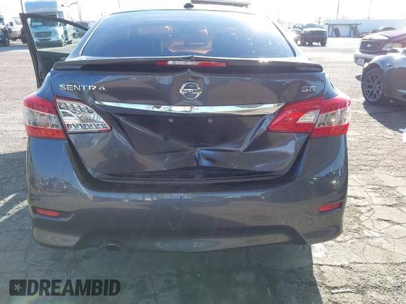 2015 Nissan Sentra SR with VIN 3N1AB7AP0FY369770, listed as a IAAI auction lot 41746082 with 135,528 mi miles and . Bid and sale history available at DreamBid. Image 6.