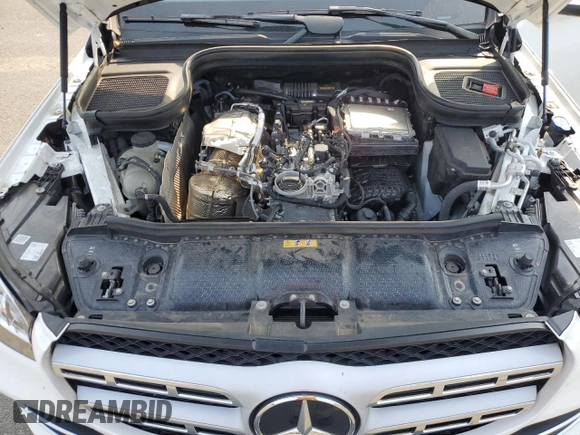 2023 Mercedes-Benz GLS 450 with VIN 4JGFF5KE7PA962374, listed as a Copart auction lot 65884414 with 35,091 mi miles and Salvage Title. Bid and sale history available at DreamBid. Image 12.