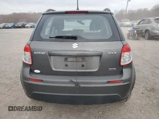2010 Suzuki SX4 with VIN JS2YB5A30A6302234, listed as a Copart auction lot 79950814 with 167,844 mi miles and Salvage Title. Bid and sale history available at carsss.com. Image 6.