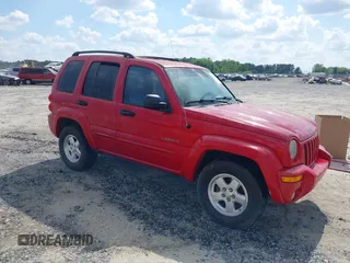 2004 Jeep Liberty Limited with VIN 1J4GK58K94W283166, listed as a IAAI auction lot 42154061 with 206,413 mi miles. Bid and sale history available at carsss.com. Image 1.