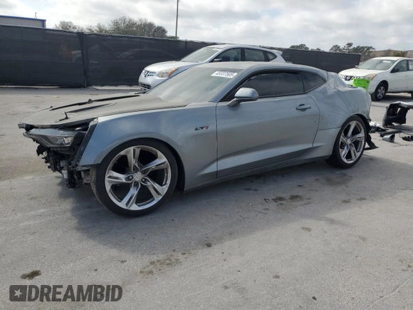 2023 Chevrolet Camaro LT1 with VIN 1G1FF1R74P0159038, listed as a Copart auction lot 45337505 with 8,386 mi miles and Clean Title. Bid and sale history available at DreamBid. Image 1.