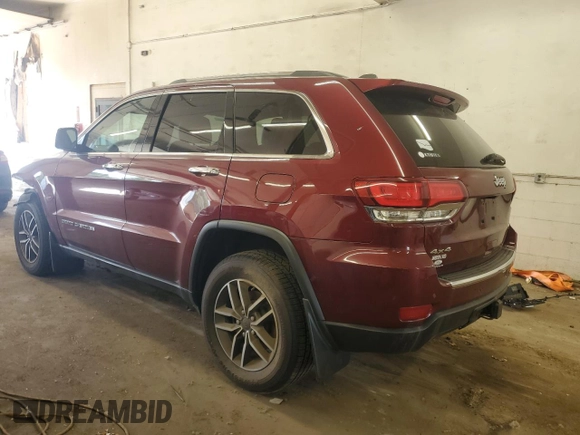 2021 Jeep Grand Cherokee Limited with VIN 1C4RJFBG9MC587711, listed as a Copart auction lot 59170385 with 96,034 mi miles and Salvage title. Bid and sale history available at DreamBid. Image 2.