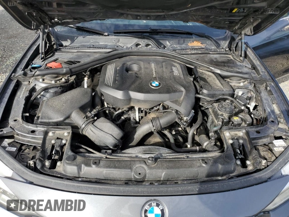 2017 BMW 4 Series 430i xDrive with VIN WBA4F9C54HG440590, listed as a Copart auction lot 45761255 with 105,551 mi miles and Salvage title. Bid and sale history available at DreamBid. Image 11.