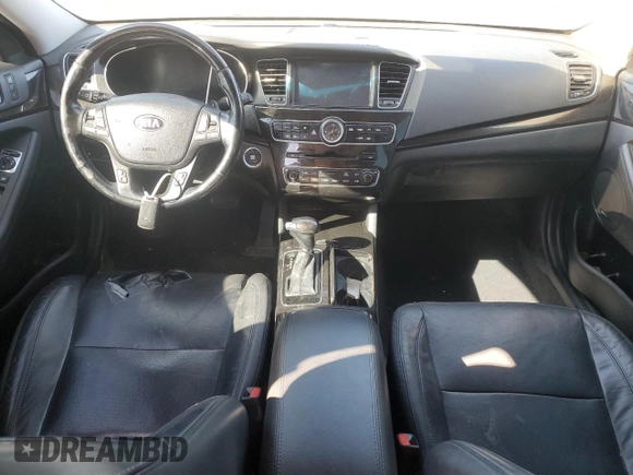 2015 Kia Cadenza Premium with VIN KNALN4D71F5177078, listed as a Copart auction lot 78436614 with 105,651 mi miles and Salvage Title. Bid and sale history available at carsss.com. Image 8.
