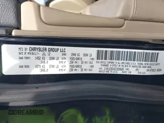 2013 Jeep Grand Cherokee Limited with VIN 1C4RJEBGXDC520609, listed as a IAAI auction lot 41493503 with 173,020 mi miles. Bid and sale history available at carsss.com. Image 9.
