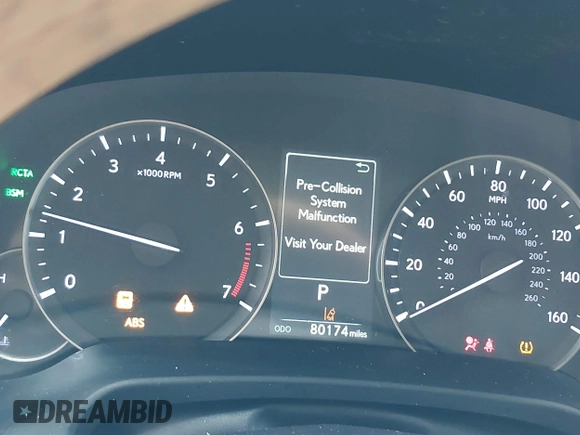 2019 Lexus RX with VIN 2T2ZZMCA8KC150189, listed as a IAAI auction lot 41063253 with 81,000 mi miles. Bid and sale history available at carsss.com. Image 7.
