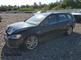 2015 Volkswagen Golf SportWagen TDI SE with VIN 3VWCA7AU5FM500890, listed as a Copart auction lot 69306834 with 116,395 mi miles and Salvage Title. Bid and sale history available at carsss.com. Image 1.